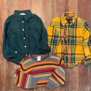 2T boys shirts/sweater